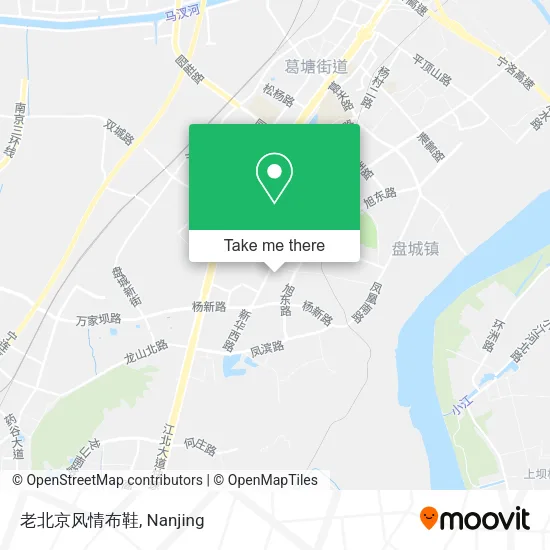 老北京风情布鞋 map