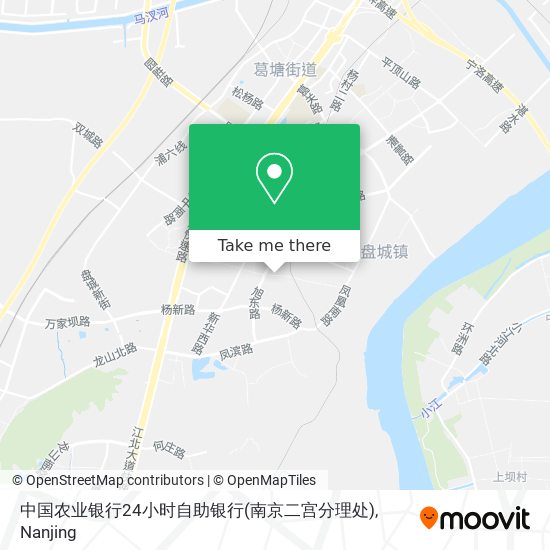 中国农业银行24小时自助银行(南京二宫分理处) map