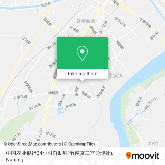 中国农业银行24小时自助银行(南京二宫分理处) map