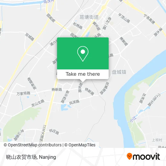 晓山农贸市场 map