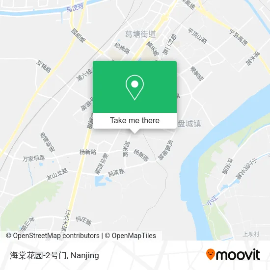 海棠花园-2号门 map