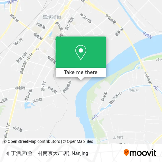 布丁酒店(金一村南京大厂店) map