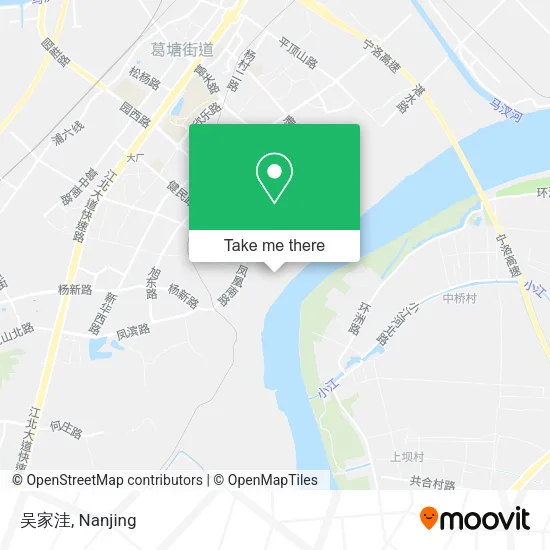 吴家洼 map