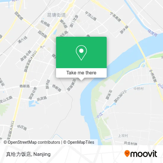 真给力饭店 map