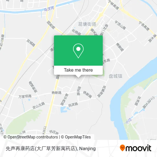 先声再康药店(大厂草芳新寓药店) map