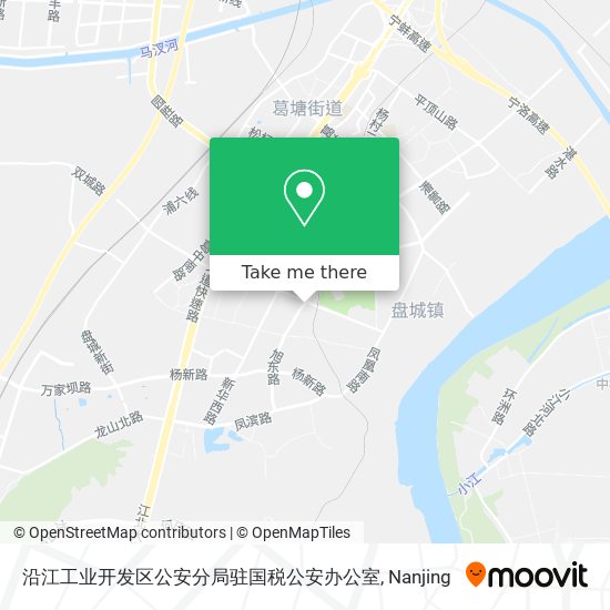 沿江工业开发区公安分局驻国税公安办公室 map