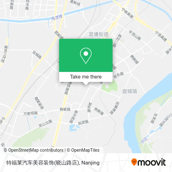 特福莱汽车美容装饰(晓山路店) map