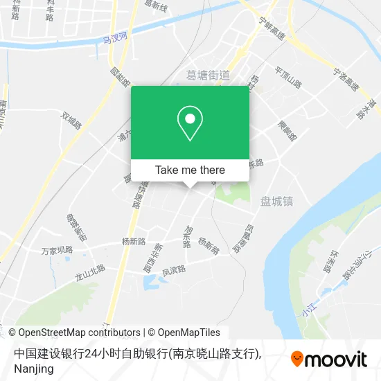 中国建设银行24小时自助银行(南京晓山路支行) map