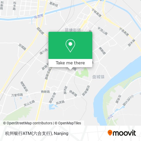 杭州银行ATM(六合支行) map