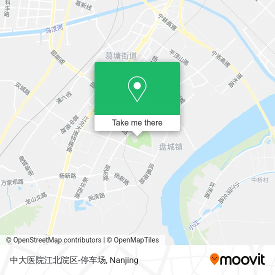 中大医院江北院区-停车场 map