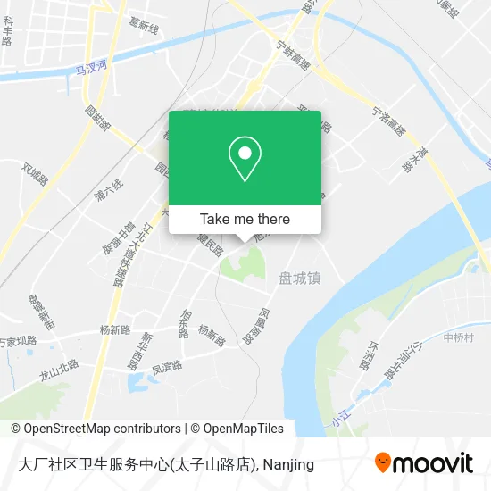 大厂社区卫生服务中心(太子山路店) map