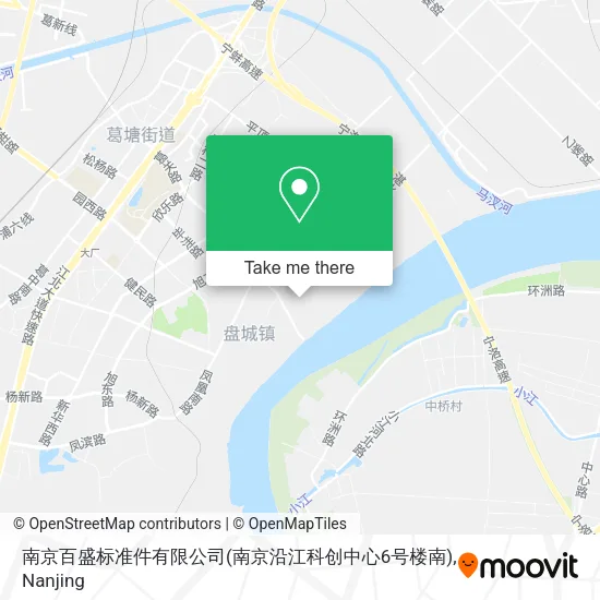 南京百盛标准件有限公司(南京沿江科创中心6号楼南) map