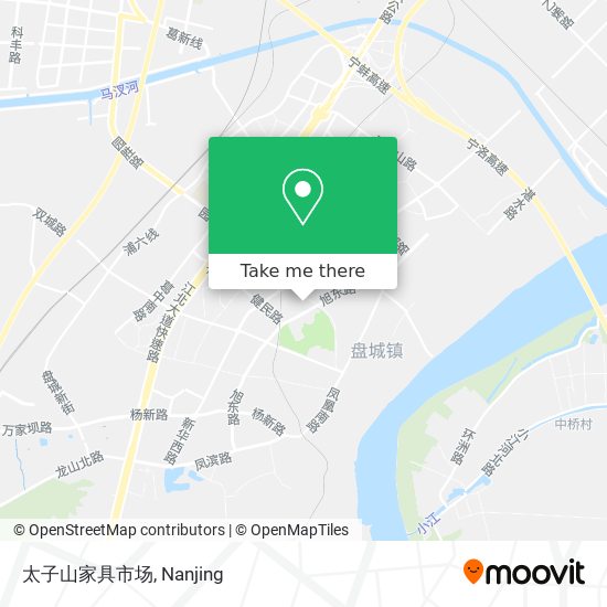 太子山家具市场 map