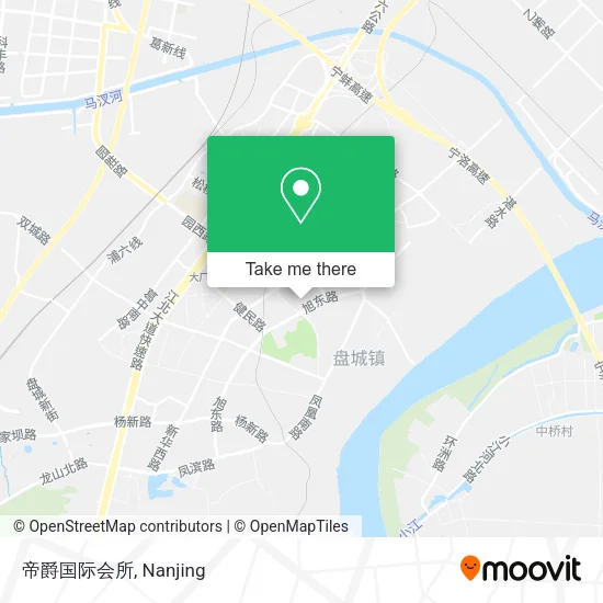 帝爵国际会所 map