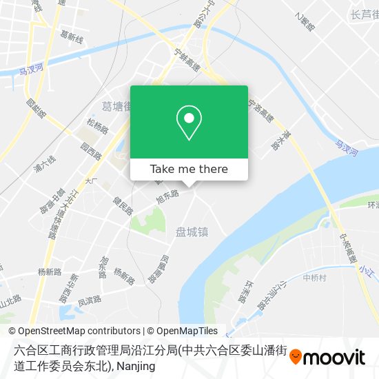六合区工商行政管理局沿江分局(中共六合区委山潘街道工作委员会东北) map