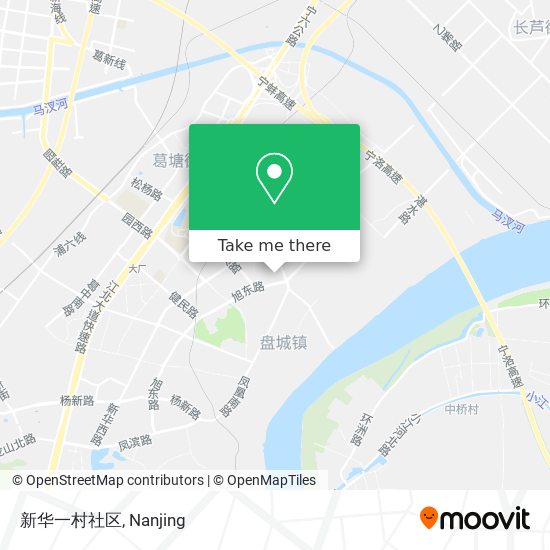 新华一村社区 map