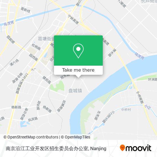 南京沿江工业开发区招生委员会办公室 map
