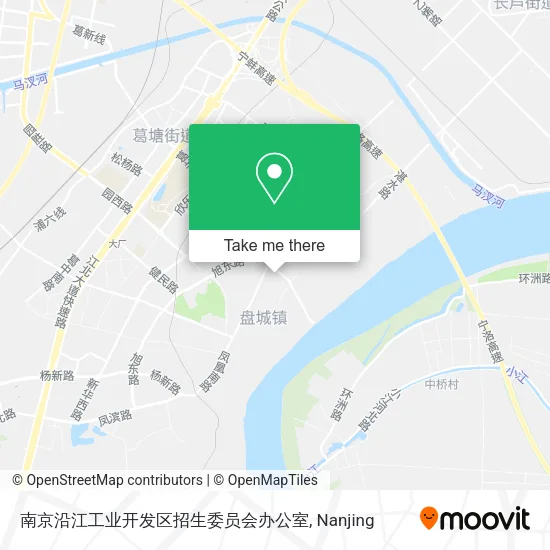 南京沿江工业开发区招生委员会办公室 map