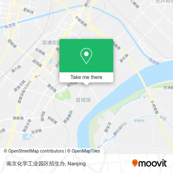 南京化学工业园区招生办 map