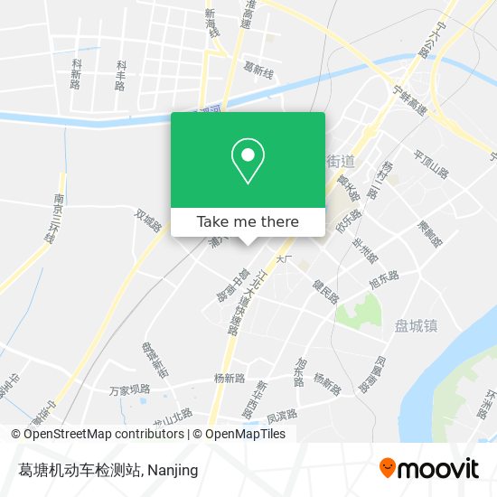 葛塘机动车检测站 map