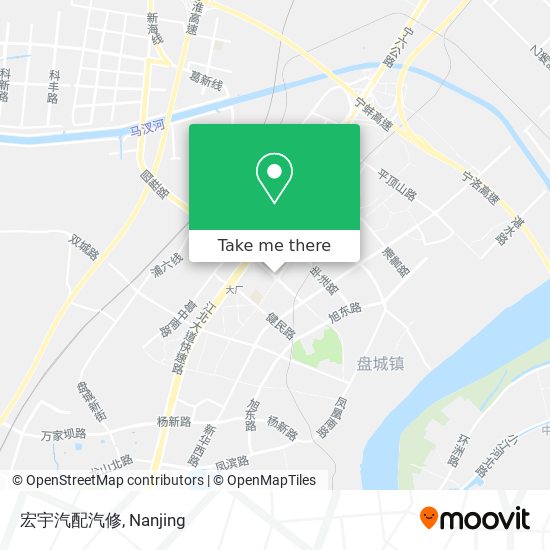 宏宇汽配汽修 map