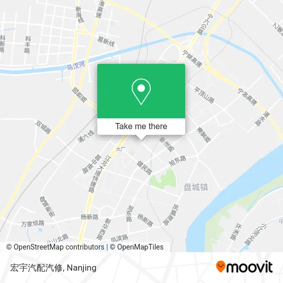 宏宇汽配汽修 map