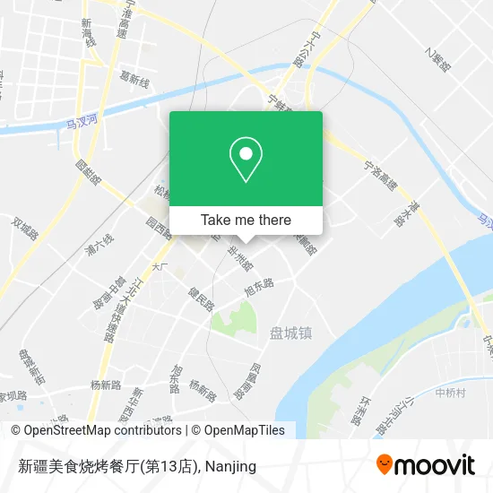 新疆美食烧烤餐厅(第13店) map