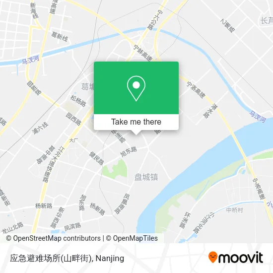 应急避难场所(山畔街) map