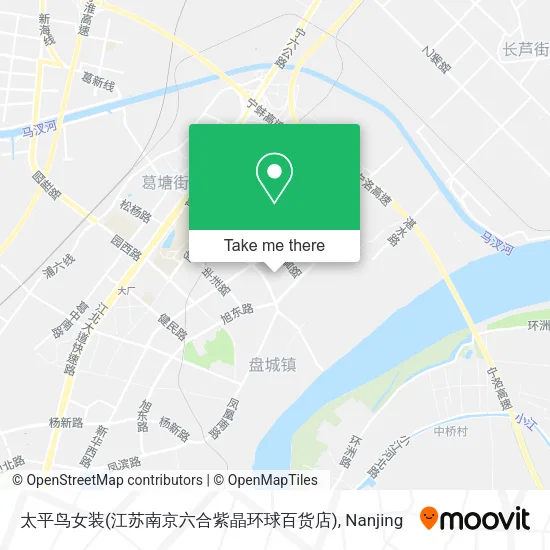 太平鸟女装(江苏南京六合紫晶环球百货店) map