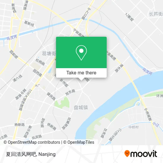 夏回清风网吧 map