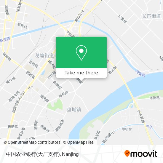 中国农业银行(大厂支行) map