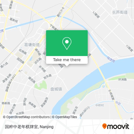 国粹中老年棋牌室 map