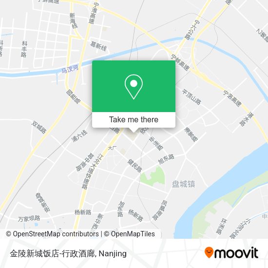 金陵新城饭店-行政酒廊 map