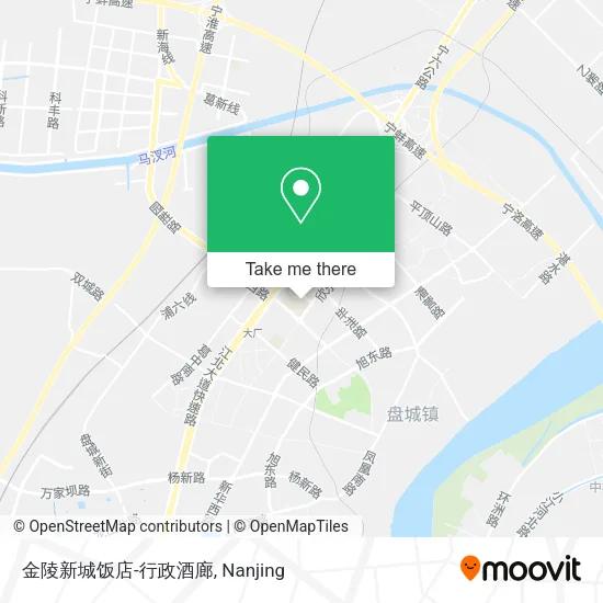 金陵新城饭店-行政酒廊 map