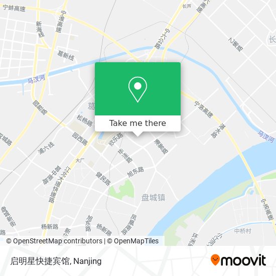 启明星快捷宾馆 map