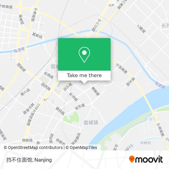 挡不住面馆 map