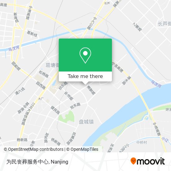 为民丧葬服务中心 map
