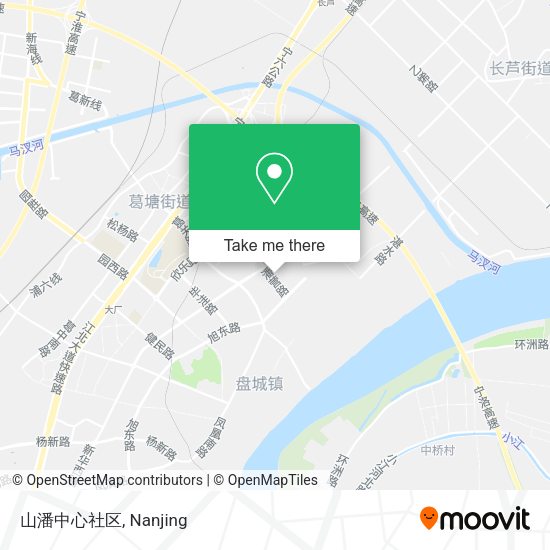 山潘中心社区 map