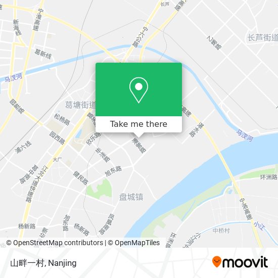 山畔一村 map
