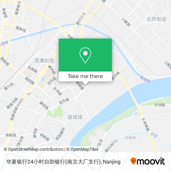 华夏银行24小时自助银行(南京大厂支行) map