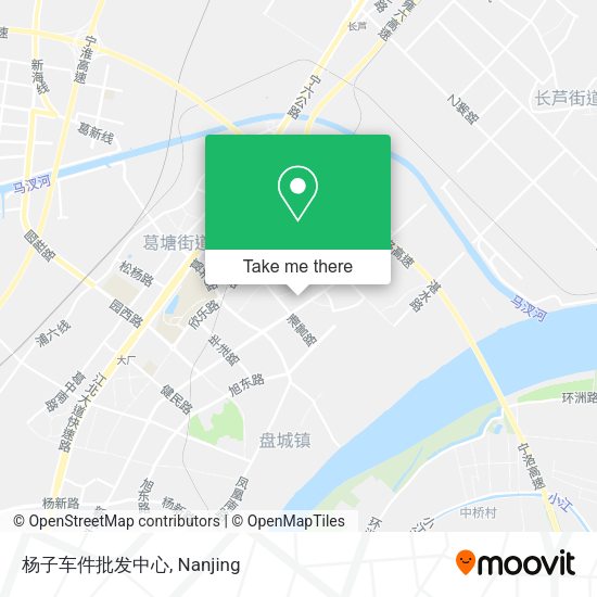杨子车件批发中心 map