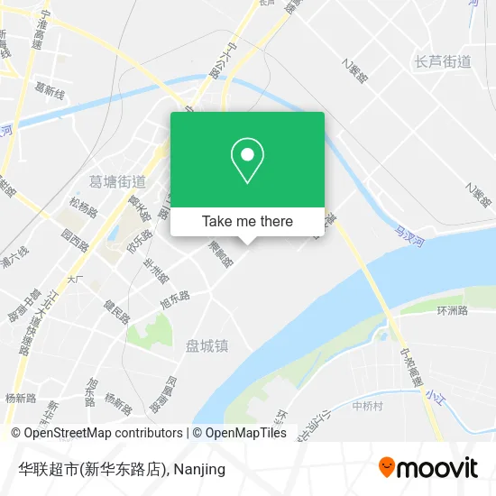 华联超市(新华东路店) map