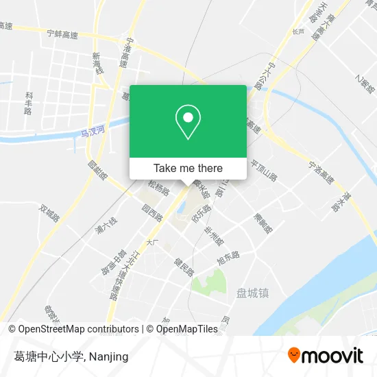 葛塘中心小学 map