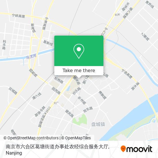 南京市六合区葛塘街道办事处农经综合服务大厅 map