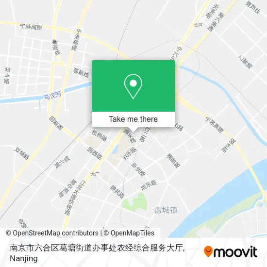 南京市六合区葛塘街道办事处农经综合服务大厅 map