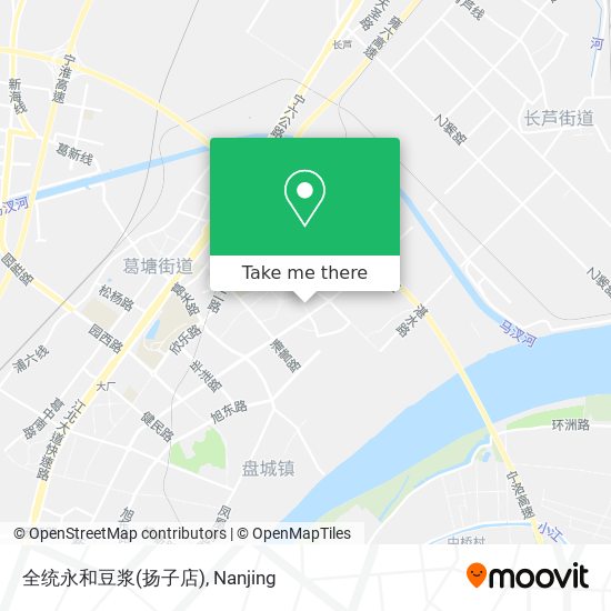 全统永和豆浆(扬子店) map