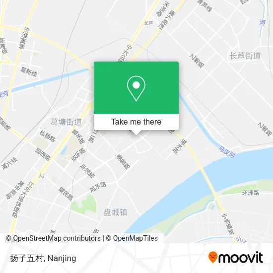 扬子五村 map