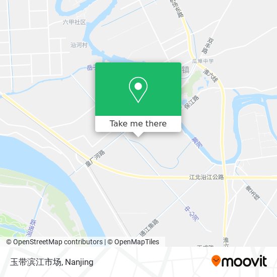 玉带滨江市场 map