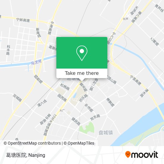 葛塘医院 map