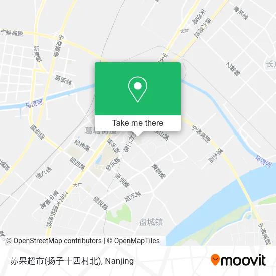 苏果超市(扬子十四村北) map